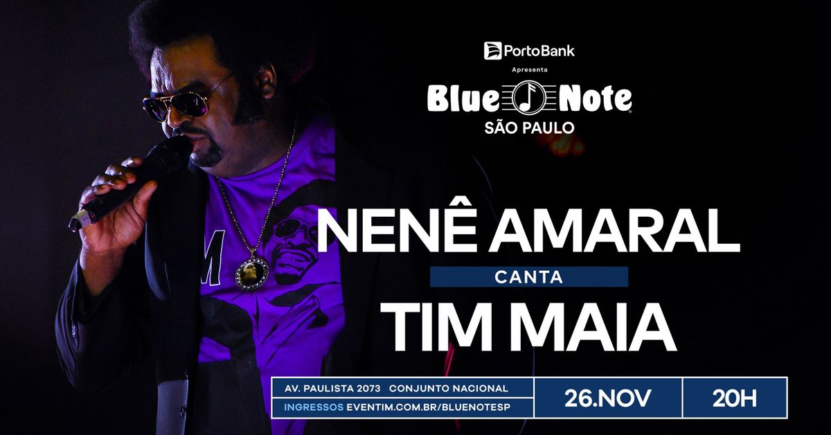 NEN\u00ca AMARAL CANTA TIM MAIA - O TRIBUTO