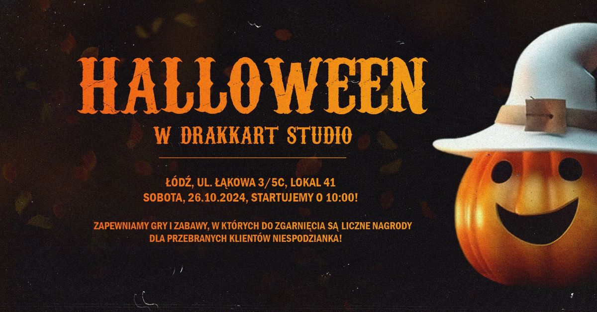 Halloween w Drakkart Studio | Walk In Day