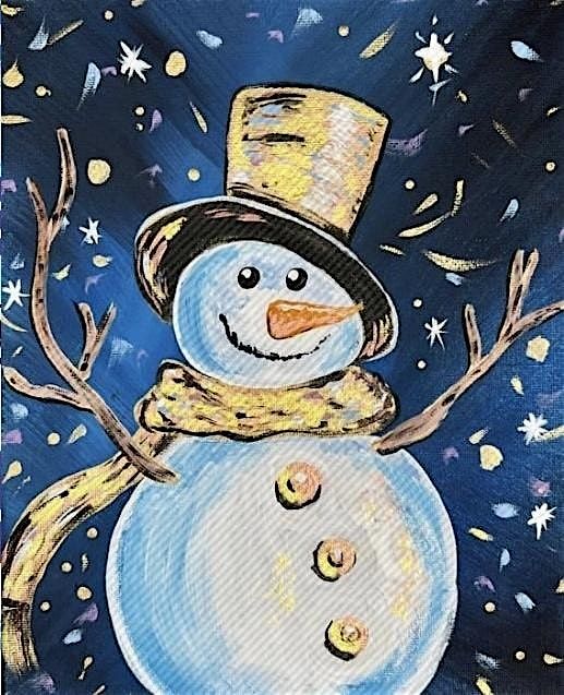 Celebrating Snowman