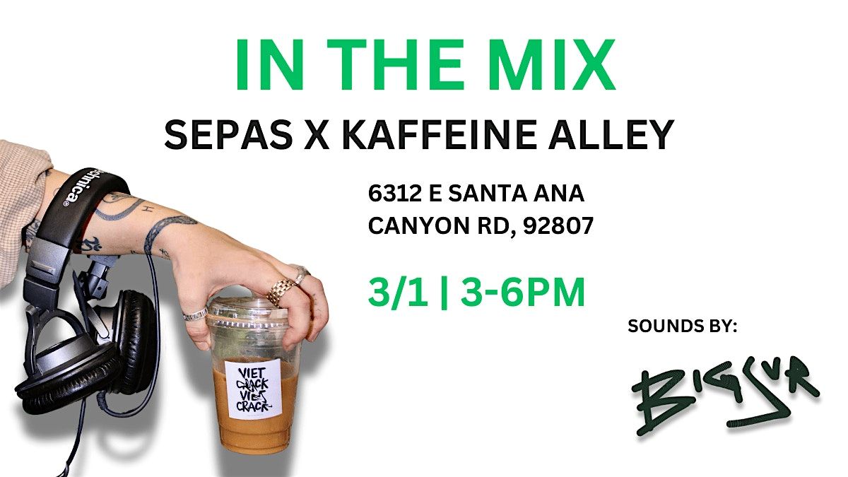 In The Mix: DJ Set @ Kaffeine Alley Coffee Shop