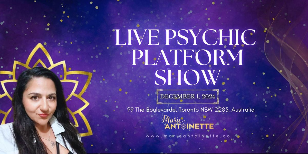 Live Psychic Platform Show - Psychic Mediumship and Readings