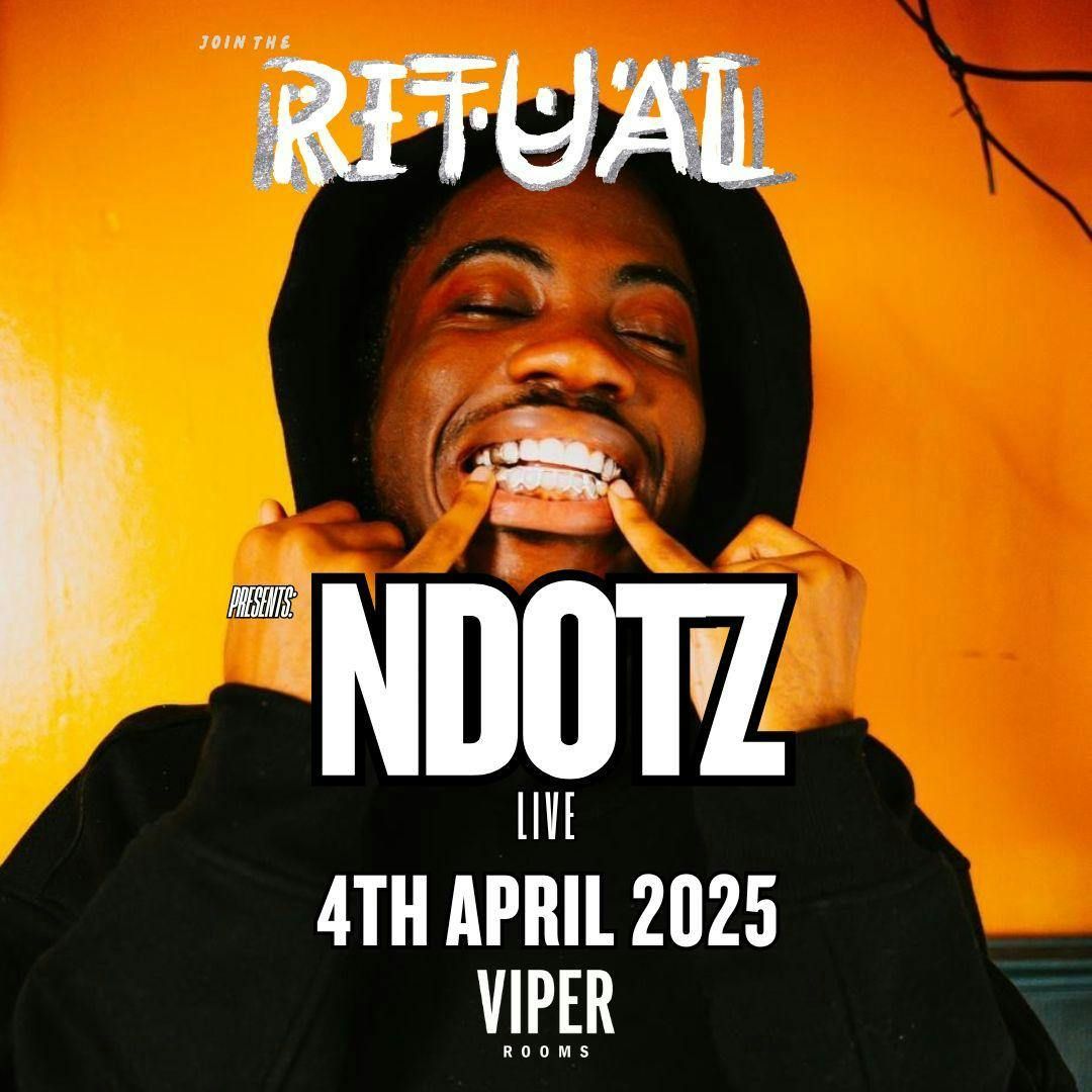 Friday Ritual presents NDOTZ LIVE!!!