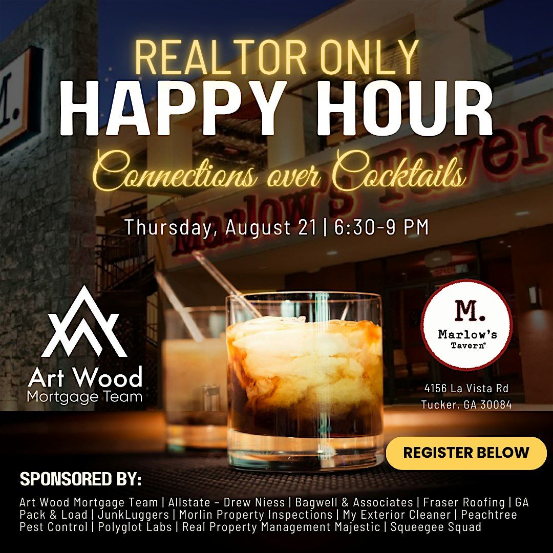 Connections Over Cocktails: Realtor Happy Hour at Marlow's