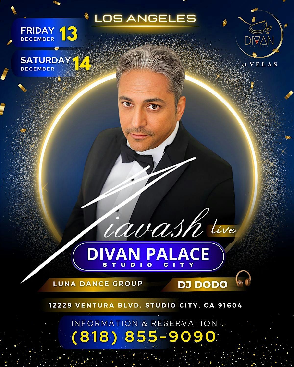 Siavash Live at Divan Palace ... Dinner Dance