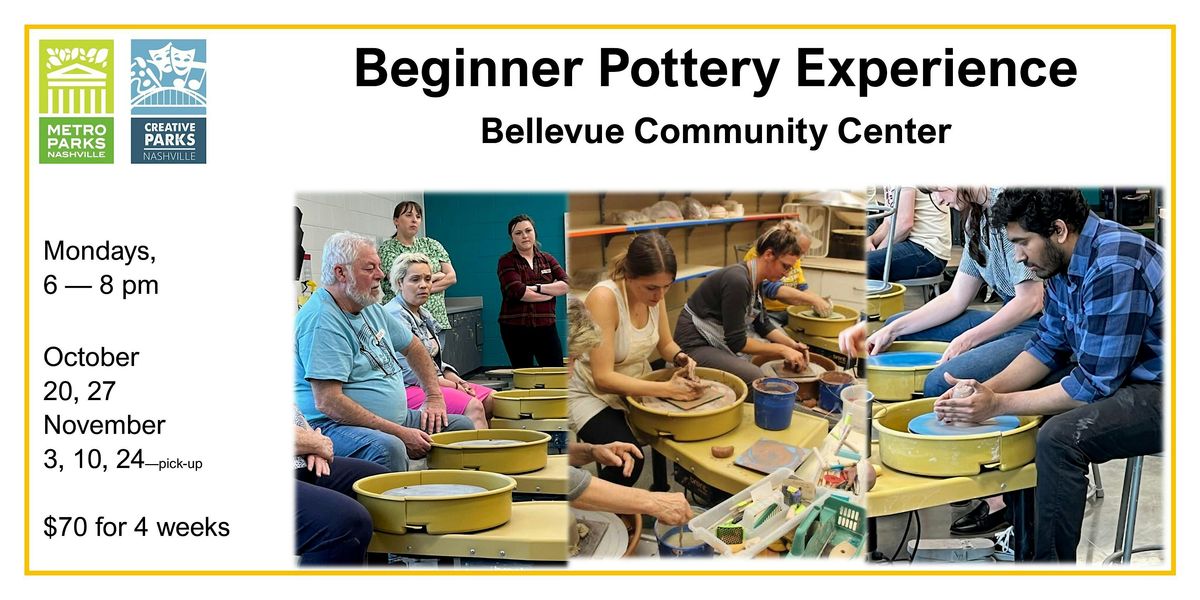 Beginner Pottery Experience