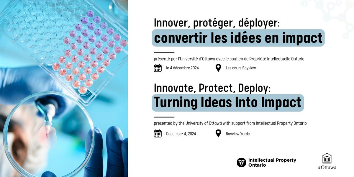 Convertir les id\u00e9es en impact -Turning Ideas Into Impact