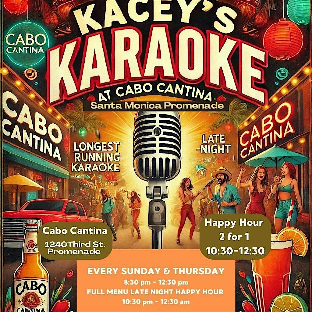 Karaoke At Cabo Cantina on the Santa Monica Promenade