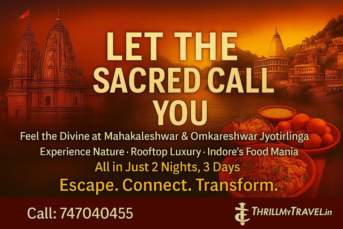 TMT Ujjain Omkareshwar Trip Package|Hotel In Ujjain To Omkareshwar Cab\/Taxi