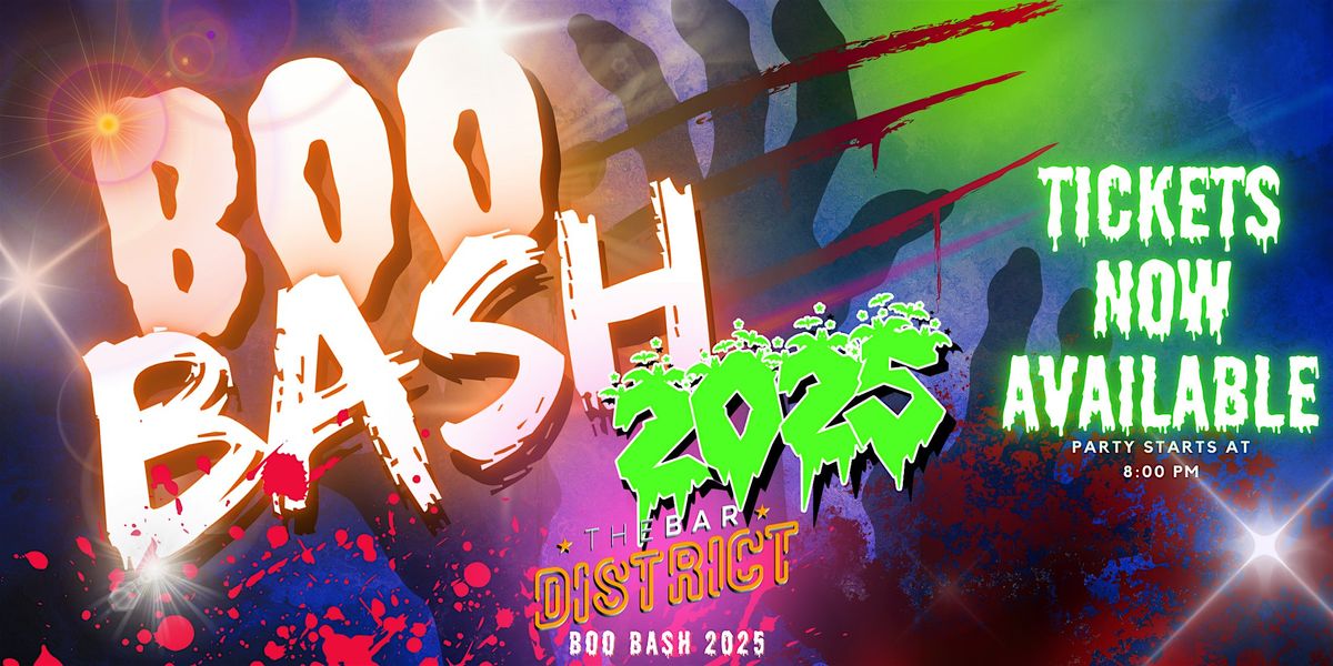 The Boo Bash @ The Bar District