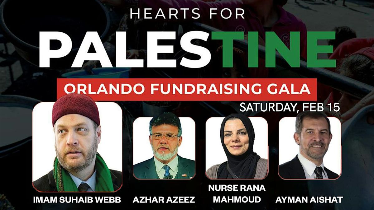 Hearts For Palestine - Orlando Charity Gala