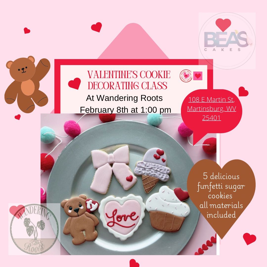 Valentines Cookie Decorating Class