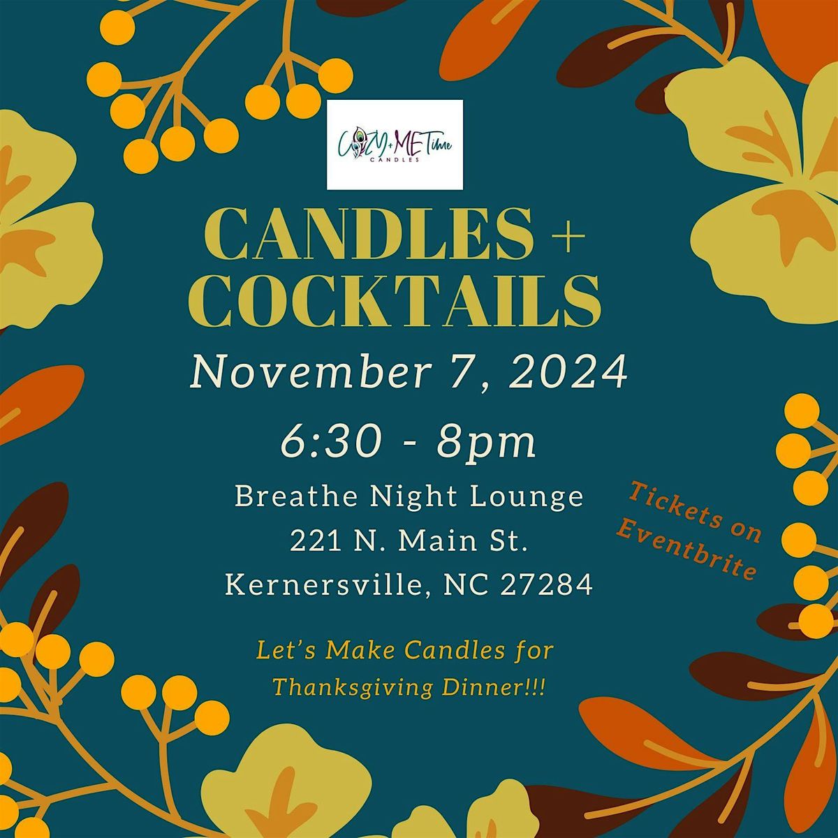 Candles + Cocktails