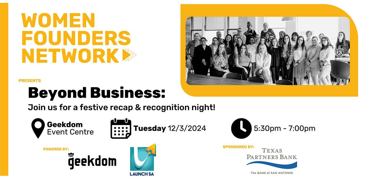 Women Founders Network Beyond Business: A Festive Recap & Recognition Night