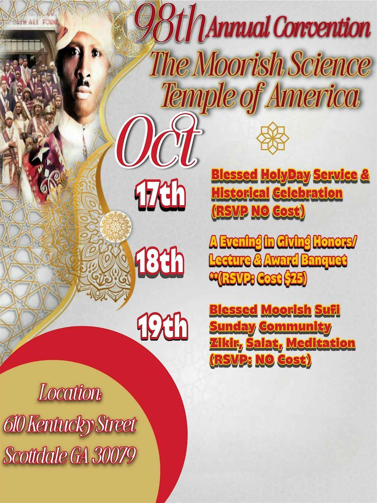 98th Annual Convention of the Moorish Science Temple of America