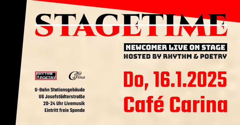 STAGETIME | Cafe Carina Wien