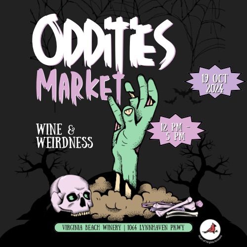 Oddities Market at Virginia Beach Winery