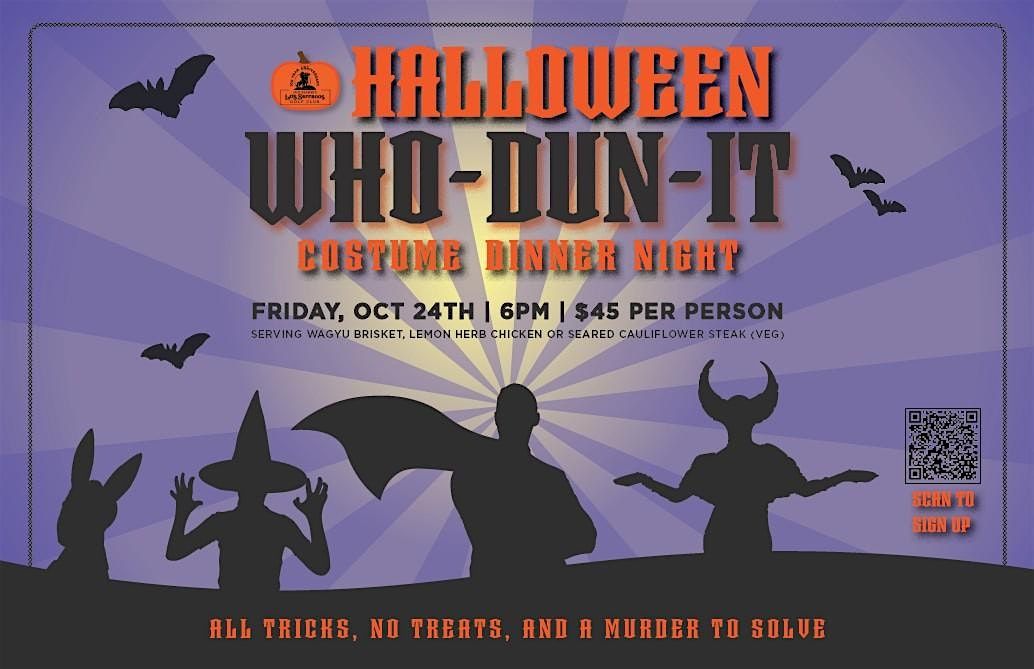 Halloween Costume Ball M**der Mystery Dinner