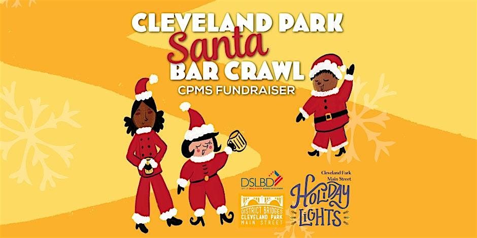 Cleveland Park Main Street Santa Bar Crawl