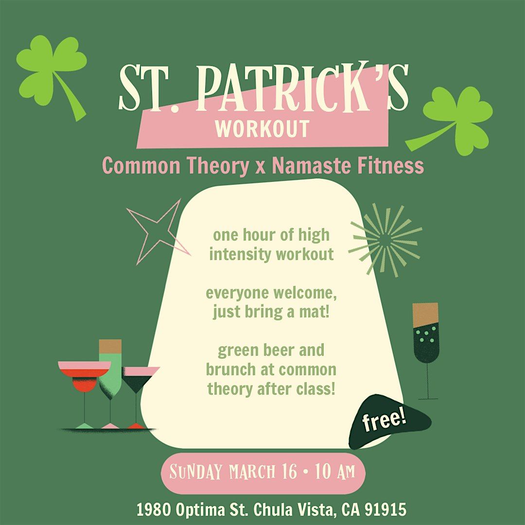 St. Patrick's HIIT workout with Namaste Fitness!