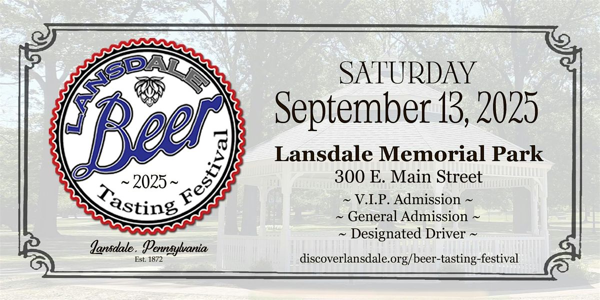 Lansdale Beer Tasting Festival