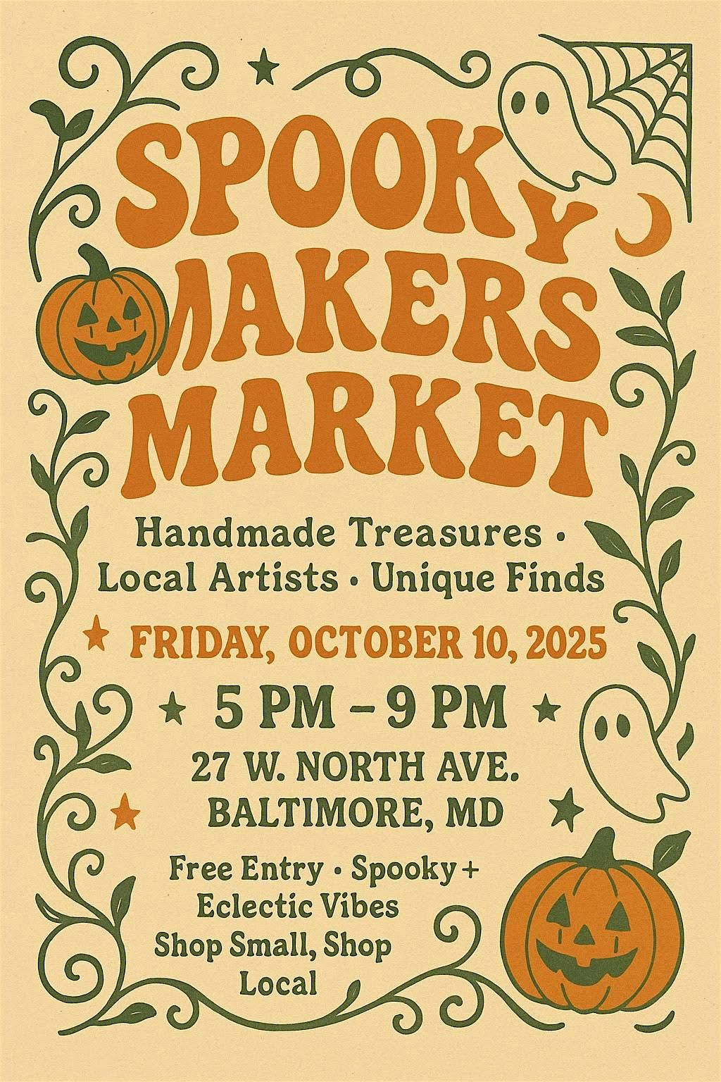Spooky Makers Market