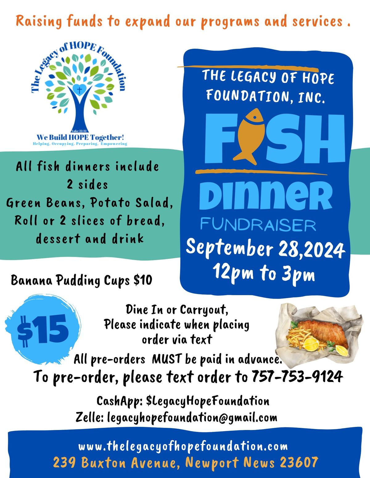 Fish Fry Fundraiser 