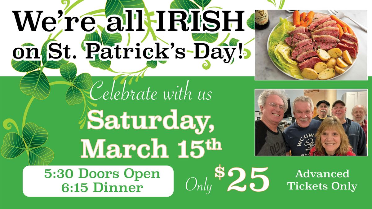 SAC Park St. Paddy\u2019s Celebration and Dinner