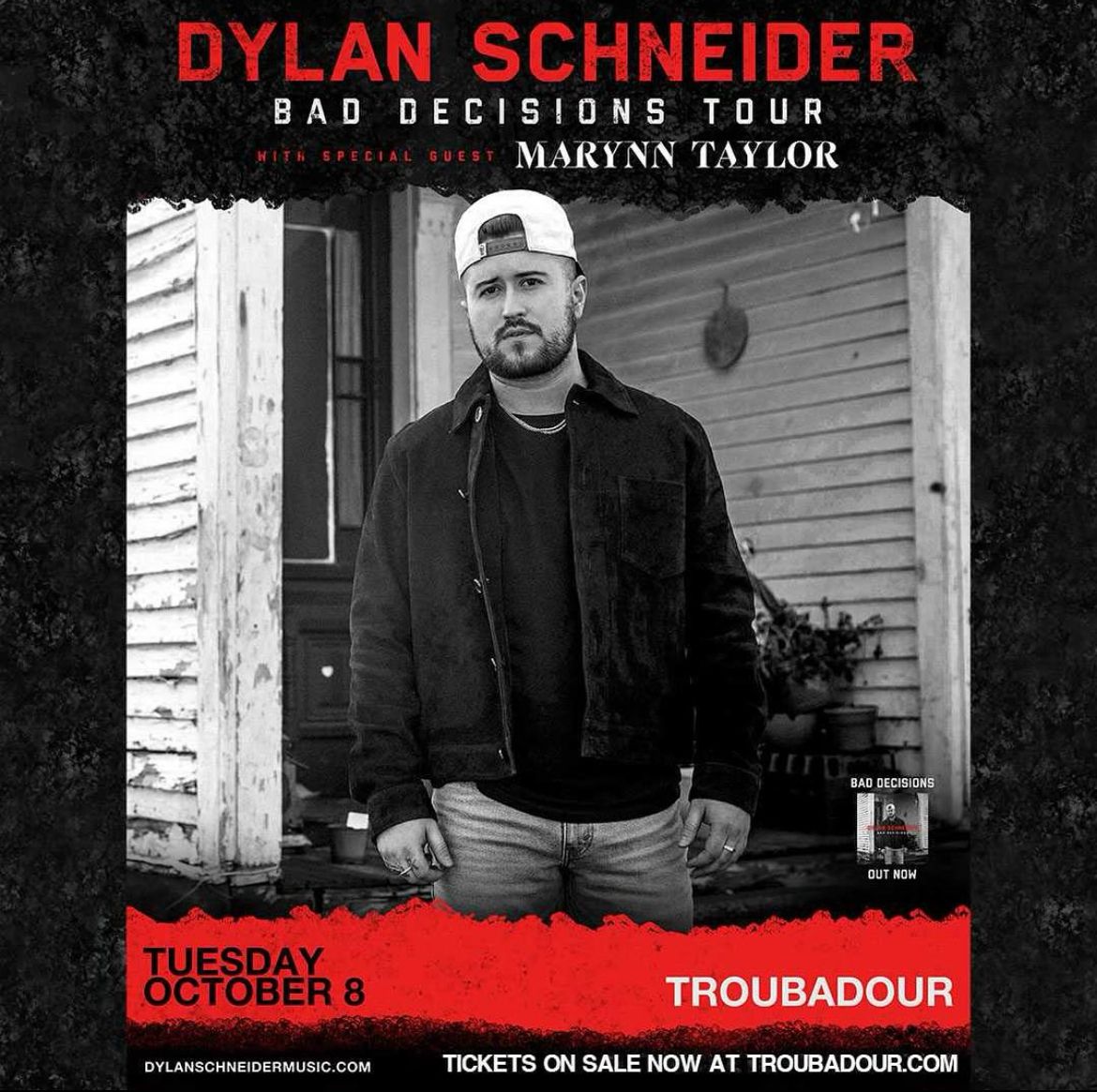 Dylan Schneider w\/ Marynn Taylor at Troubadour