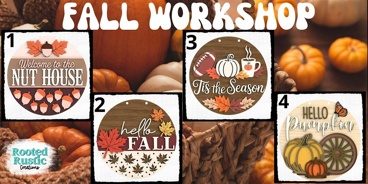 Fall Signs Workshop