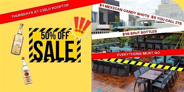 50% OFF EVERYTHING PARTY