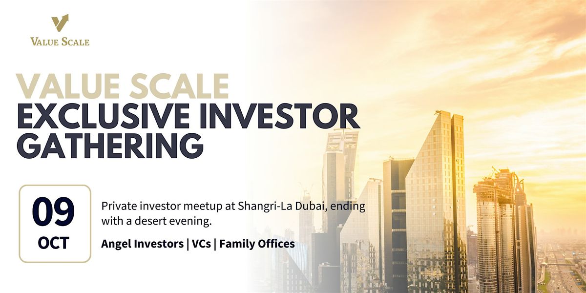 International Investor Gathering I B2B Networking | And Safri Night