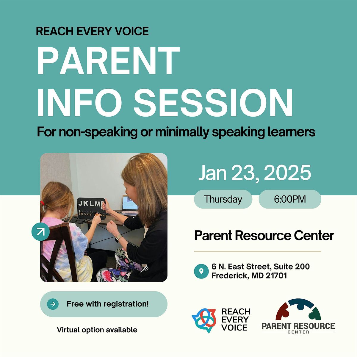 Reach Every Voice Parent Info Session