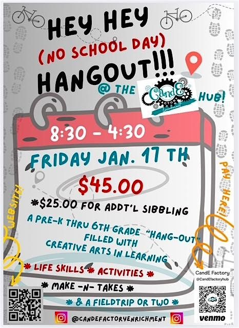 HEY! HEY!!          (no school day ) HANGOUT