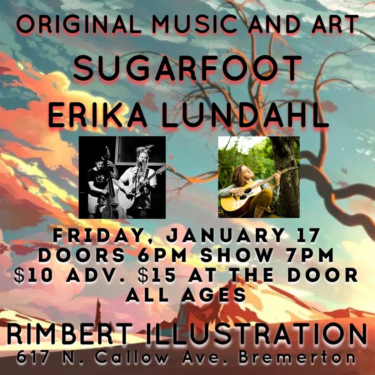 Sugarfoot, and Erika Lundahl at Rimbert Illustration 