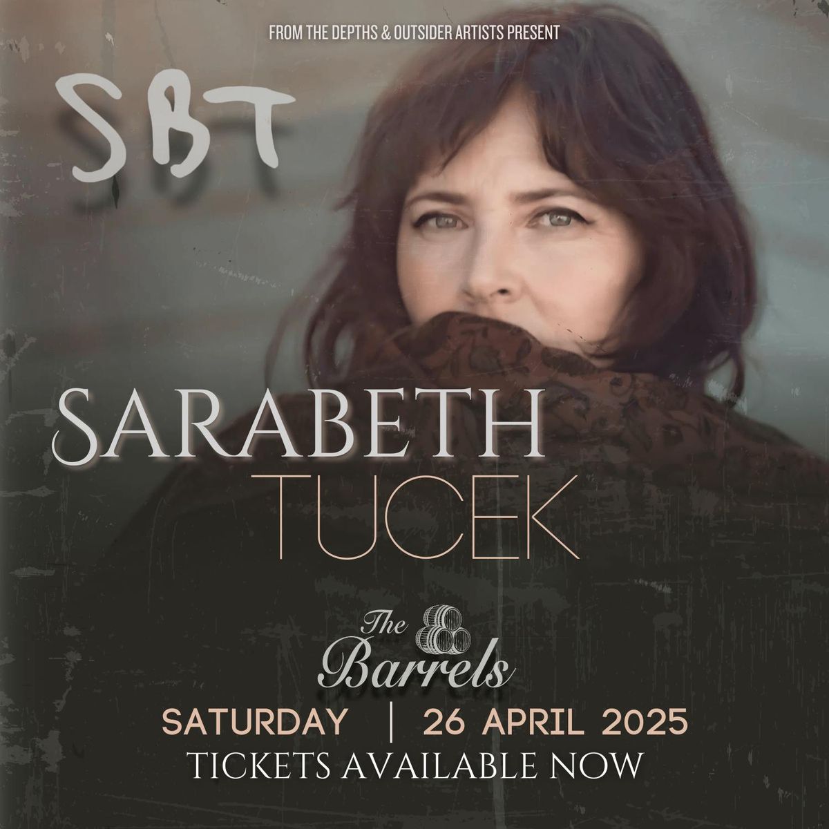 SBT (Sarabeth Tucek) with support live in The Barrels 