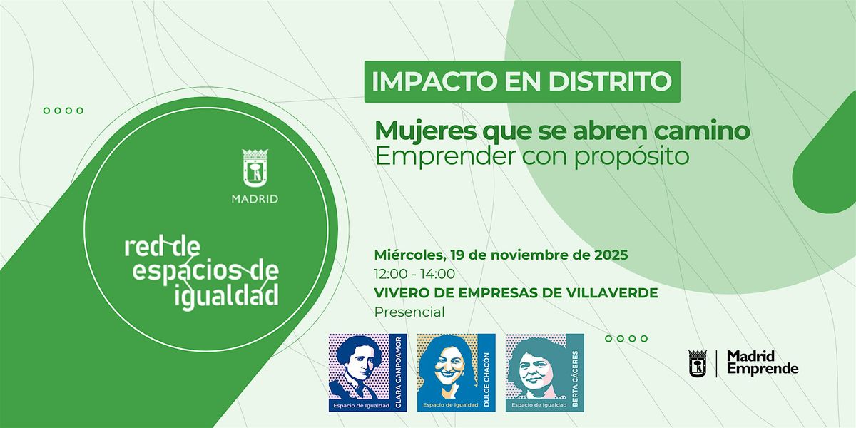 D\u00eda de la mujer emprendedora en Villaverde| Mujeres que se abren camino