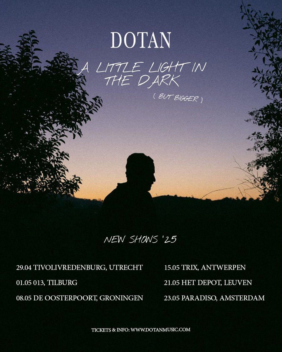 Dotan Tilburg Tickets