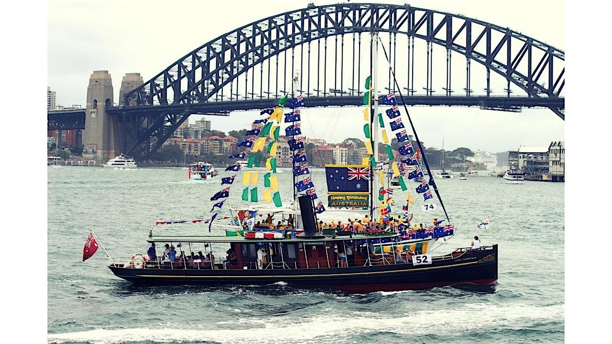 Steam Launch Lady Hopetoun | 2025 Australia Day Cruise