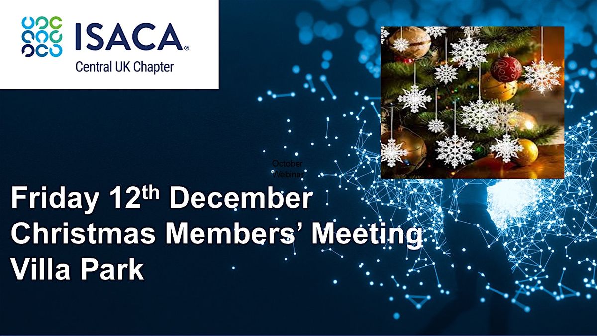 Christmas in-person Members' Event