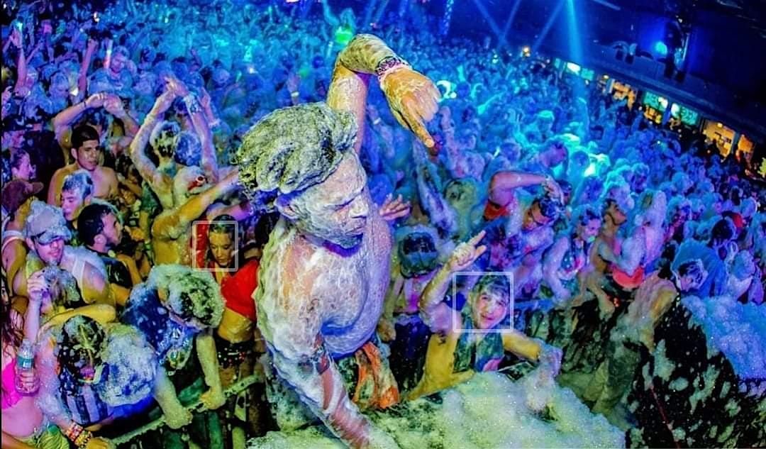 DOWN TO FOAM PARTY AT CROWS MILL PUB