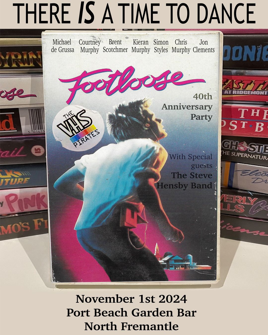 Footloose 40th Anniversary Party with The VHS Pirates!