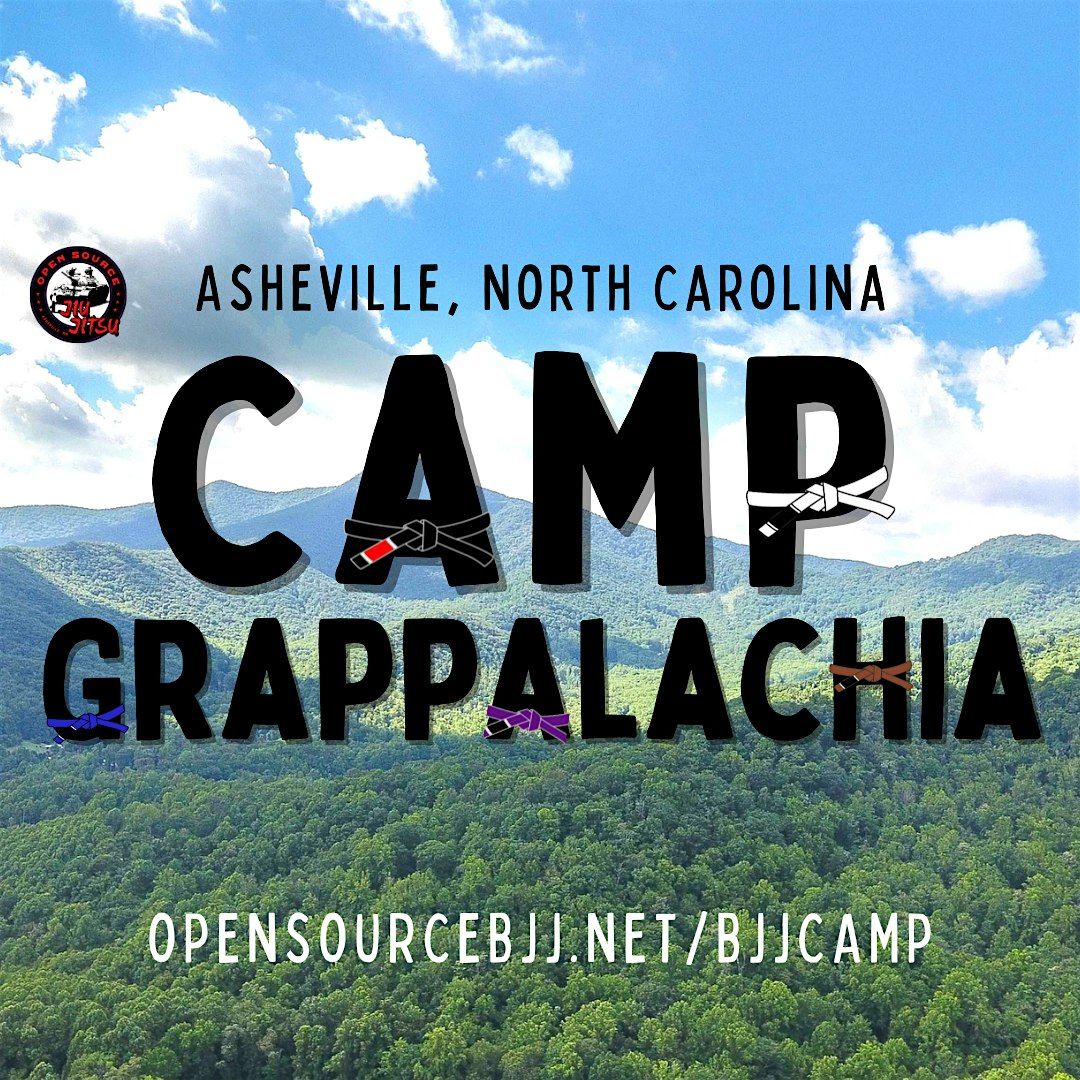 Camp Grappalachia 2025 : A 4 Day Brazilian Jiu-Jitsu Camp