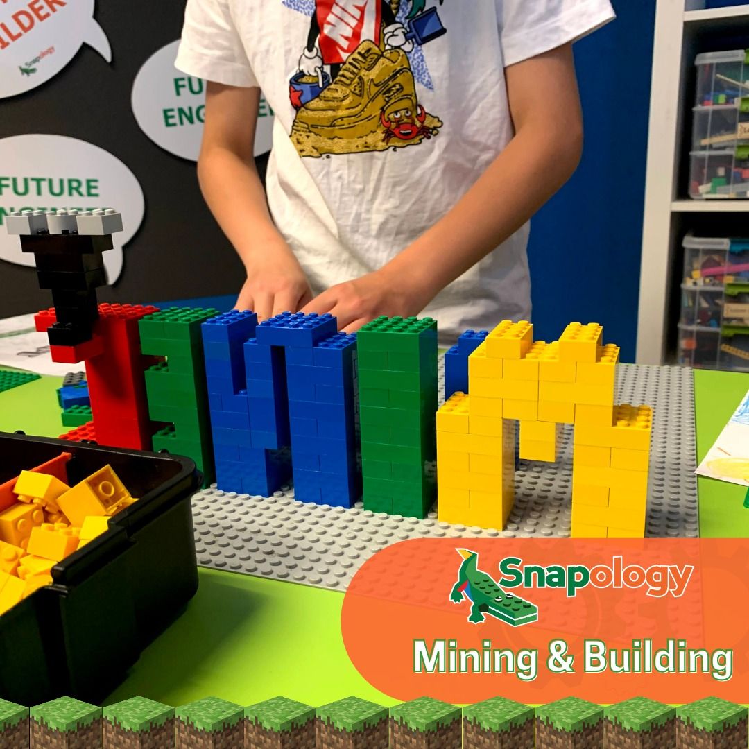 Mining & Building with Make & Take Animal