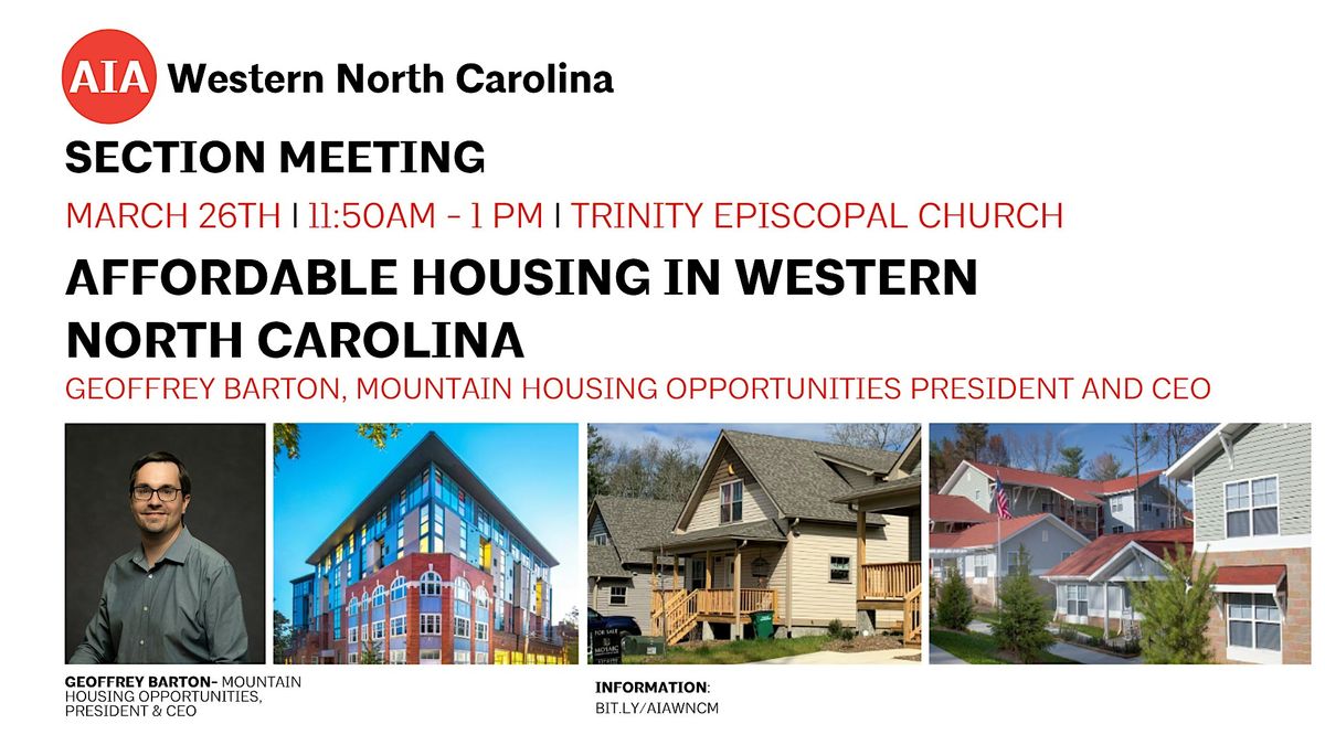 Affordable Housing in Western North Carolina