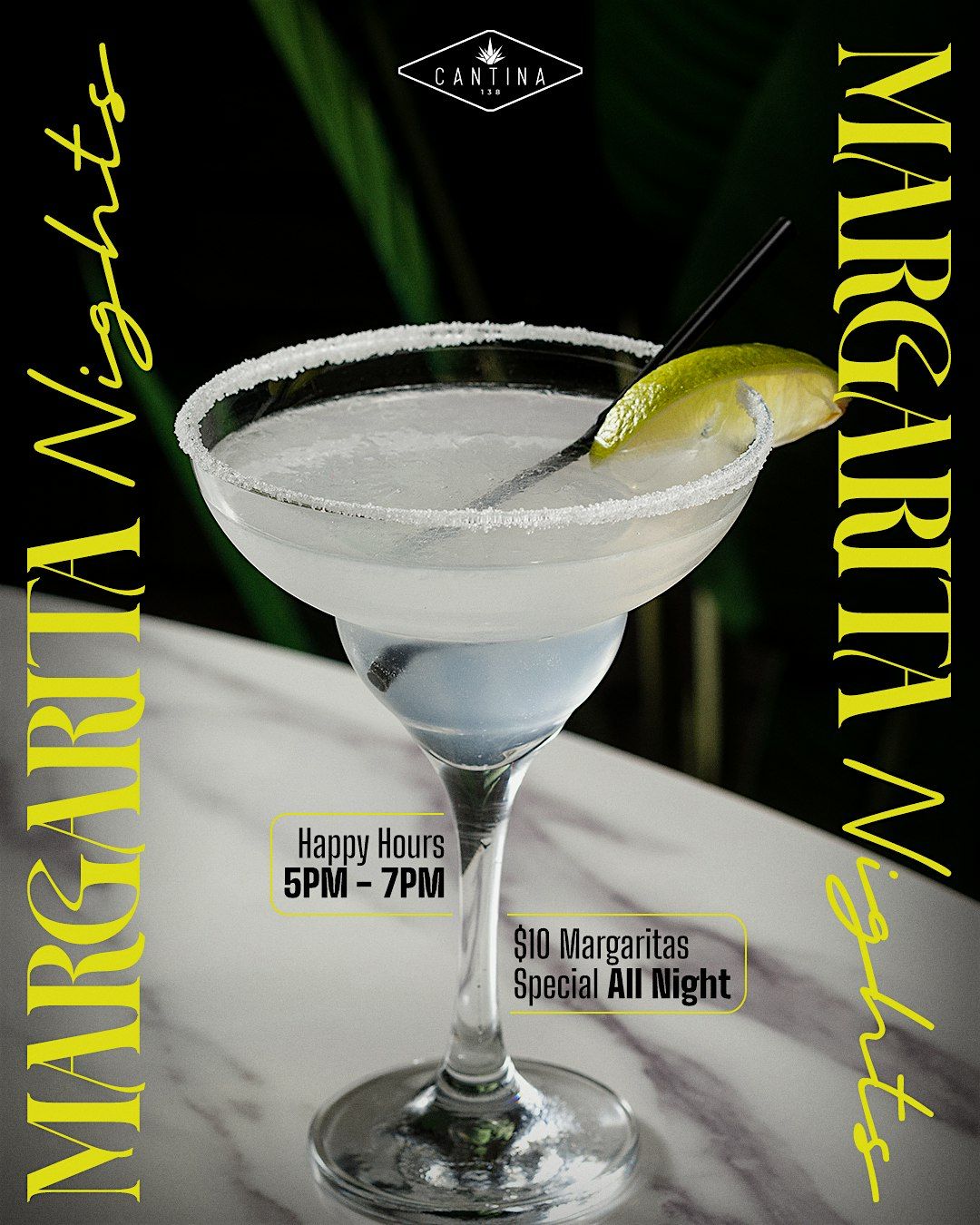 Margarita Wednesday at Cantina 138