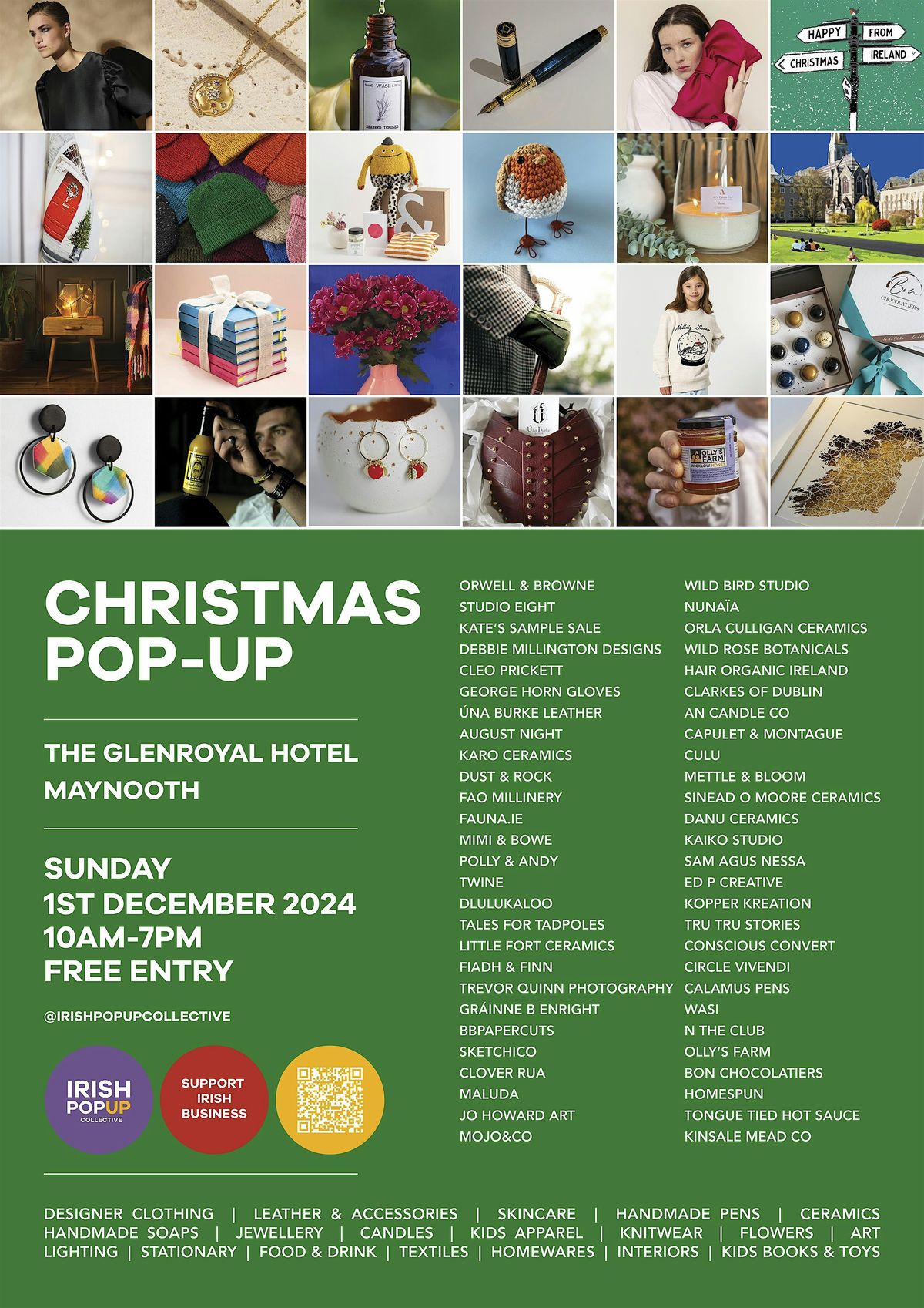 The biggest free indoor All Irish Christmas Shopping event