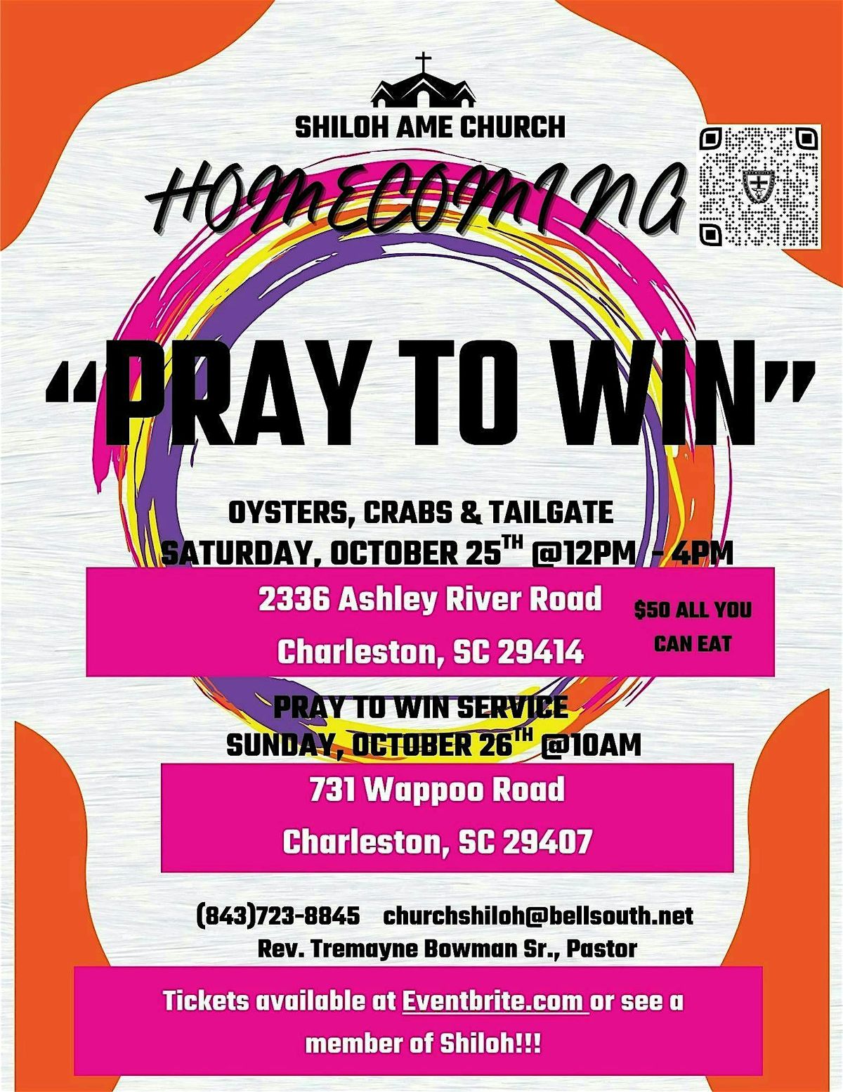 Shiloh AME Charleston Homecoming Tailgate