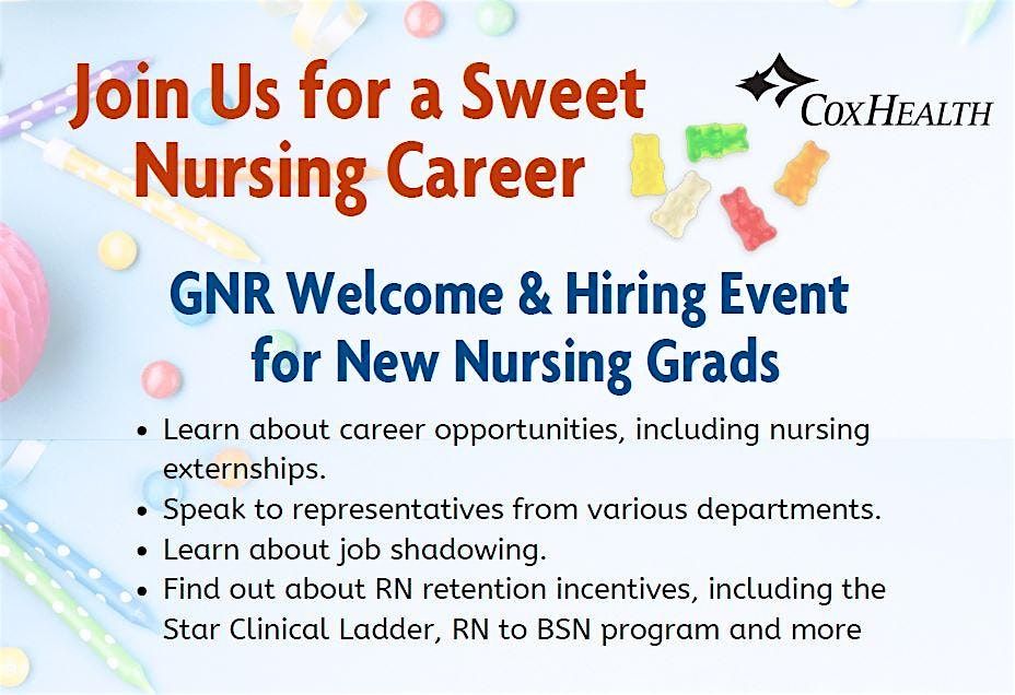 Branson GNR Welcome & Hiring Event for New Nursing Grads