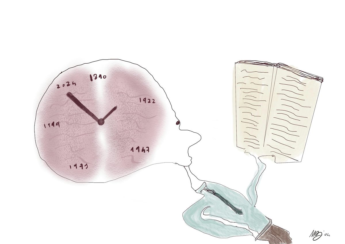 The Neuroscience of Literary Time-Travel