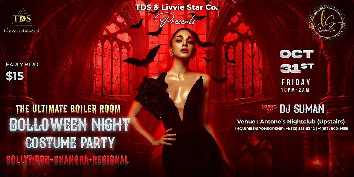 BOLLOWEEN NIGHT | ULTIMATE BOILER ROOM | COSTUME PARTY | DJ SUMAN